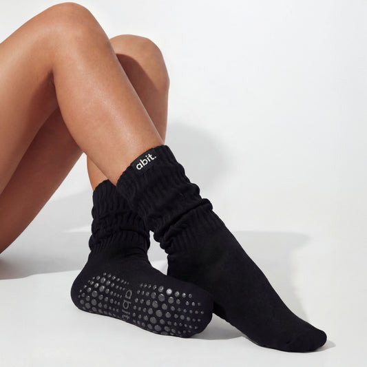 abit.of Grip Socks 2-Pairs (Black+Grey)